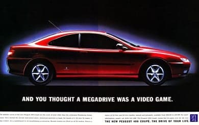 Royaume-Uni — « And you thought a Megadrive was a video game. » Et vous croyiez qu'une Megadrive était un jeu vidéo.